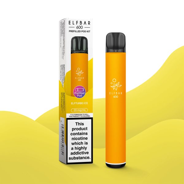 Elfturbo Ice - Elf Bar 600 Prefilled Pod Kit