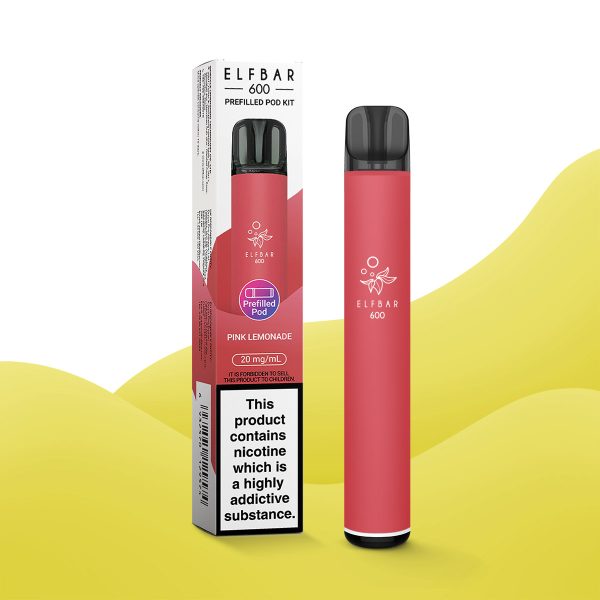 Pink Lemonade - Elf Bar 600 Prefilled Pod Kit