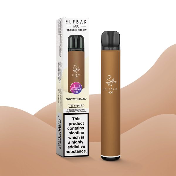 Snoow Tobacco - Elf Bar 600 Prefilled Pod Kit
