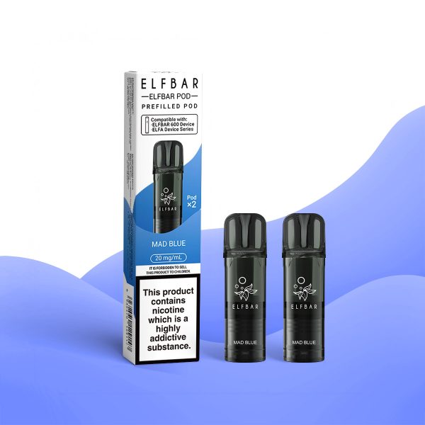 Mad Blue - Elf Bar 600 Prefilled Pods (2-Pack)