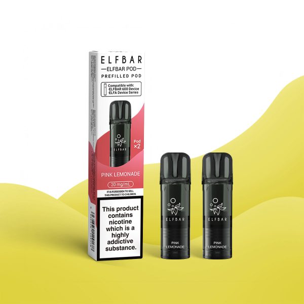 Pink Lemonade - Elf Bar 600 Prefilled Pods (2-Pack)