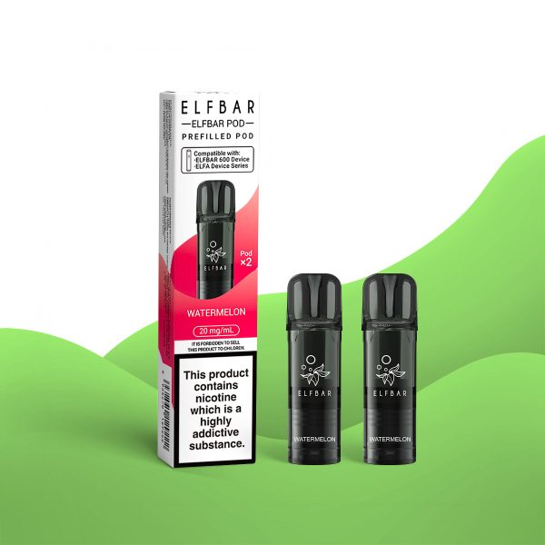 Watermelon - Elf Bar 600 Prefilled Pods (2-Pack)