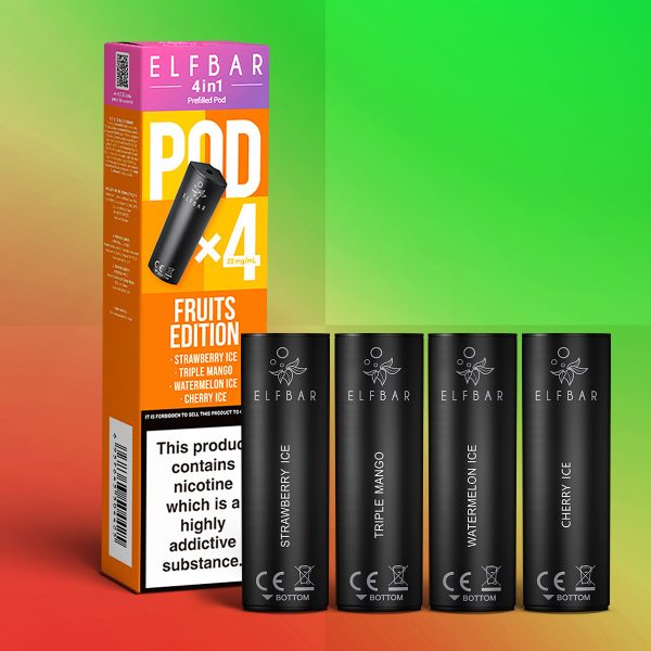 Fruits Edition - Elf Bar 4-in-1 Prefilled Pods