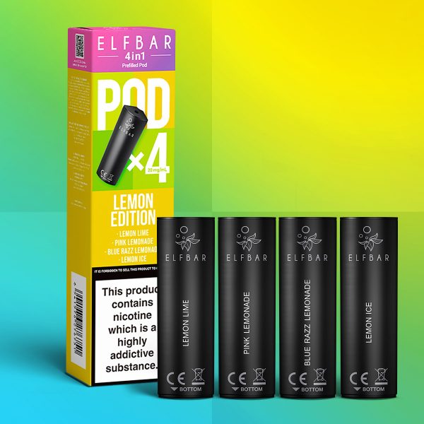 Lemon Edition - Elf Bar 4-in-1 Prefilled Pods