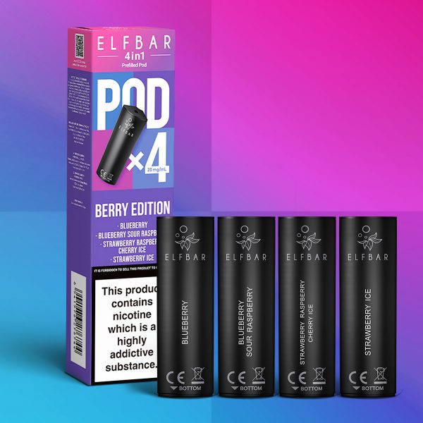 Berry Edition - Elf Bar 4-in-1 Prefilled Pods