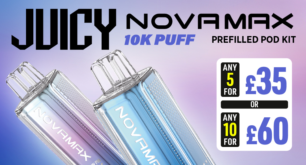 juicy novamaq 10 k prefilled pod kit homepage
