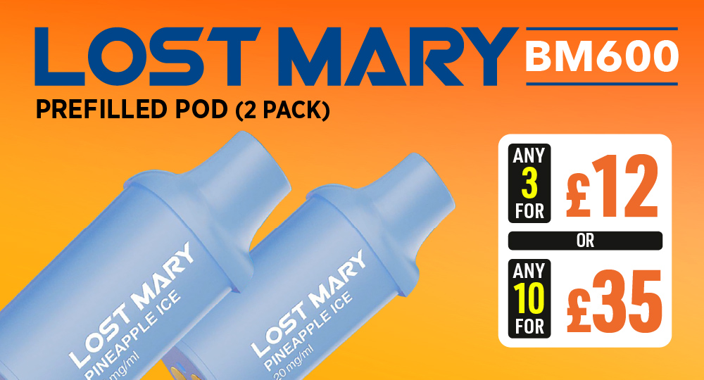 lost mary bm600 prefilled pod homepage