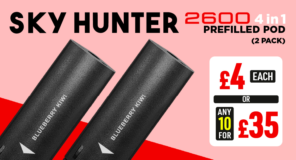 sky hunter 2600 4 in 1 prefilled pod homepage