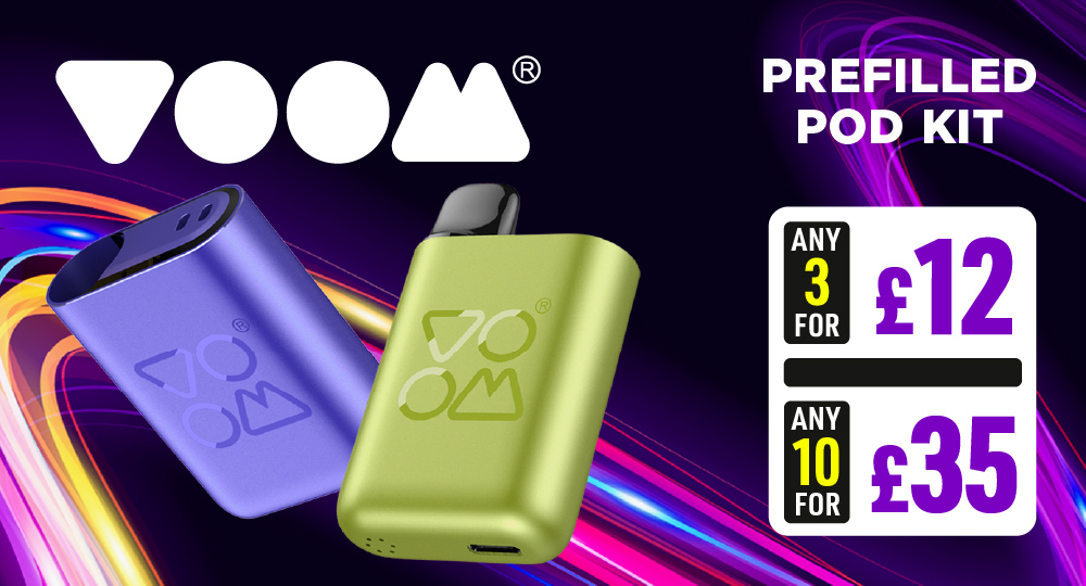 voom refillable pod kit homepage