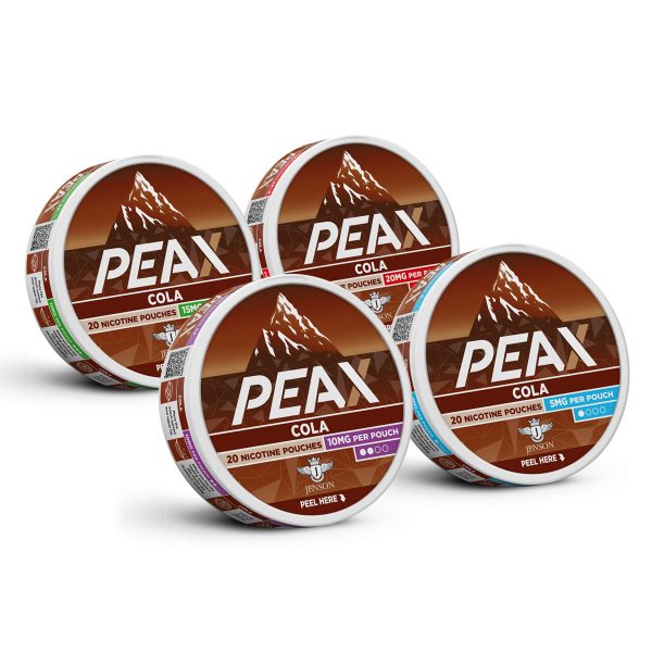 jenson ecig peax nicotine pouches multi cola