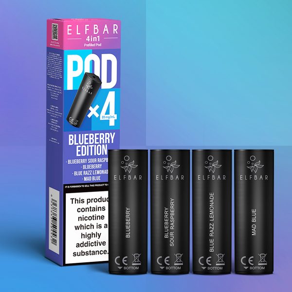 jenson elf bar 4 in 1 pod blueberry edition