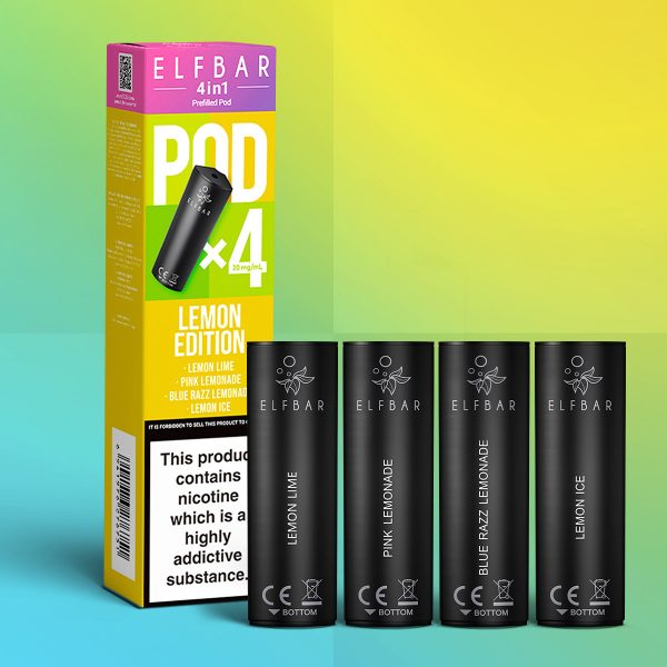 jenson elf bar 4 in 1 pod lemon edition