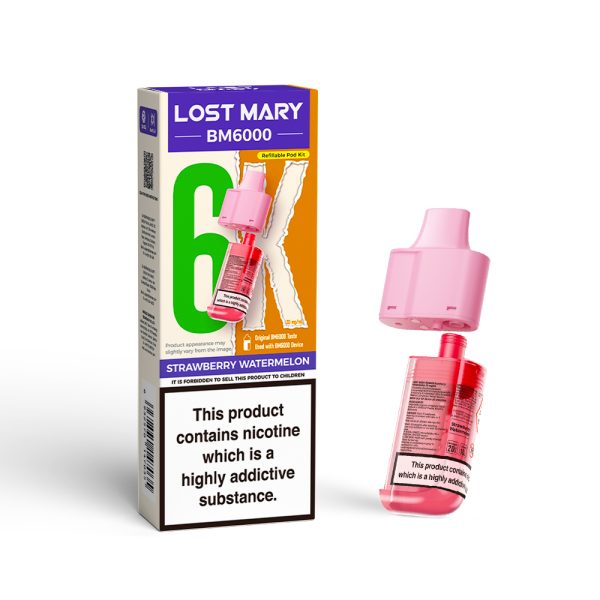 lost mary bm6000 replacement pod strawberry watermelon