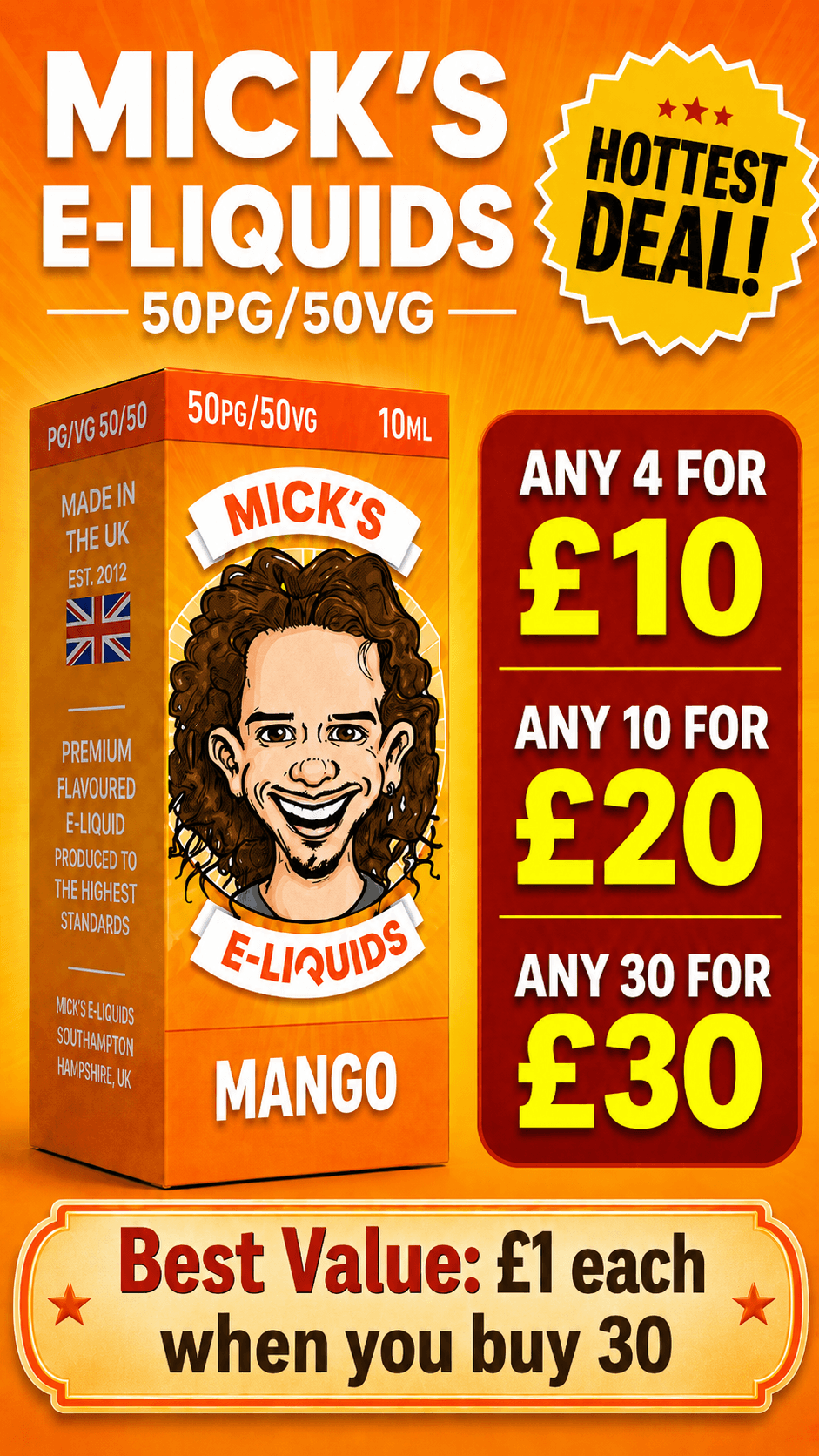 Mick's Mobile Optimized
