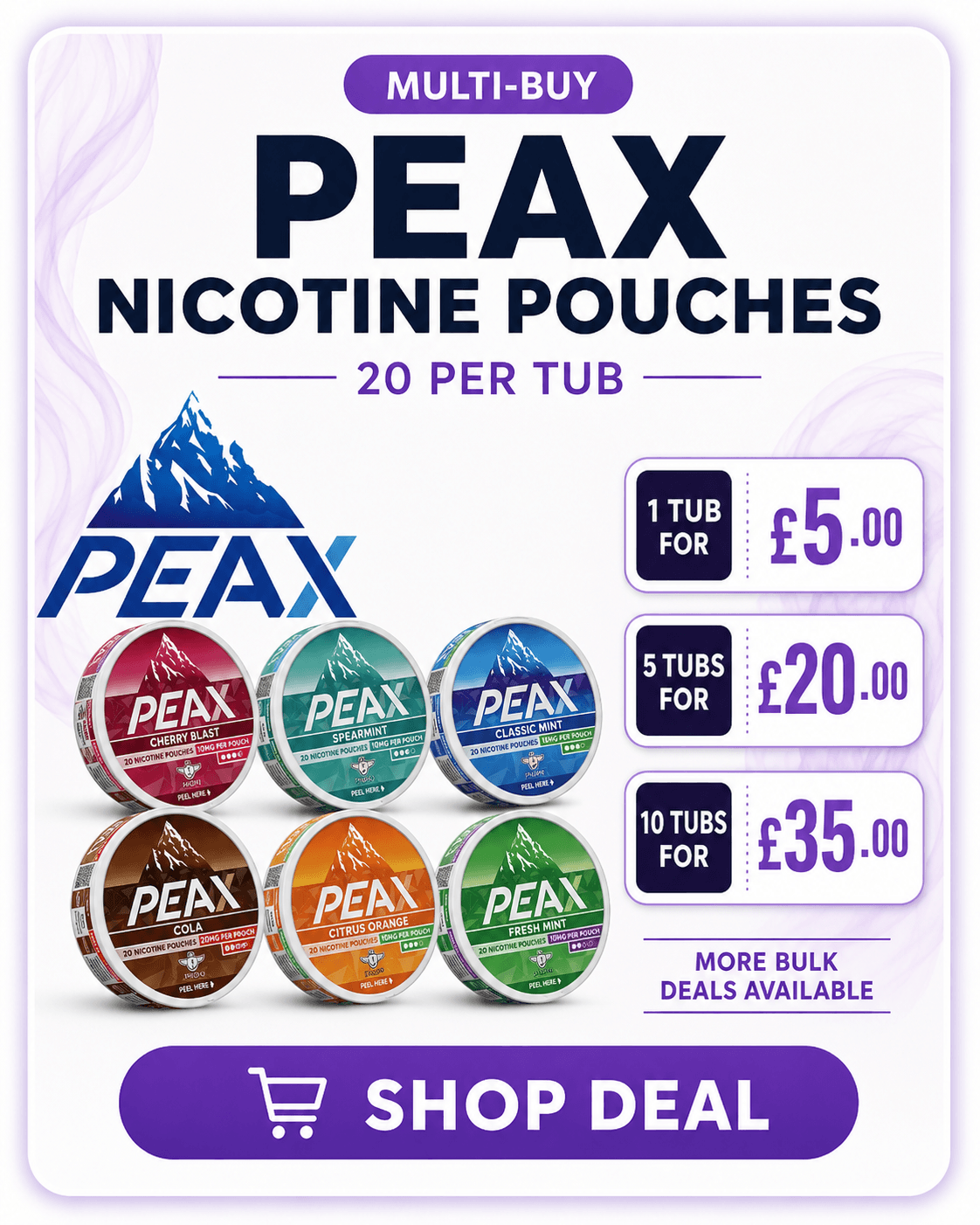 PEAX Nicotine Pouch