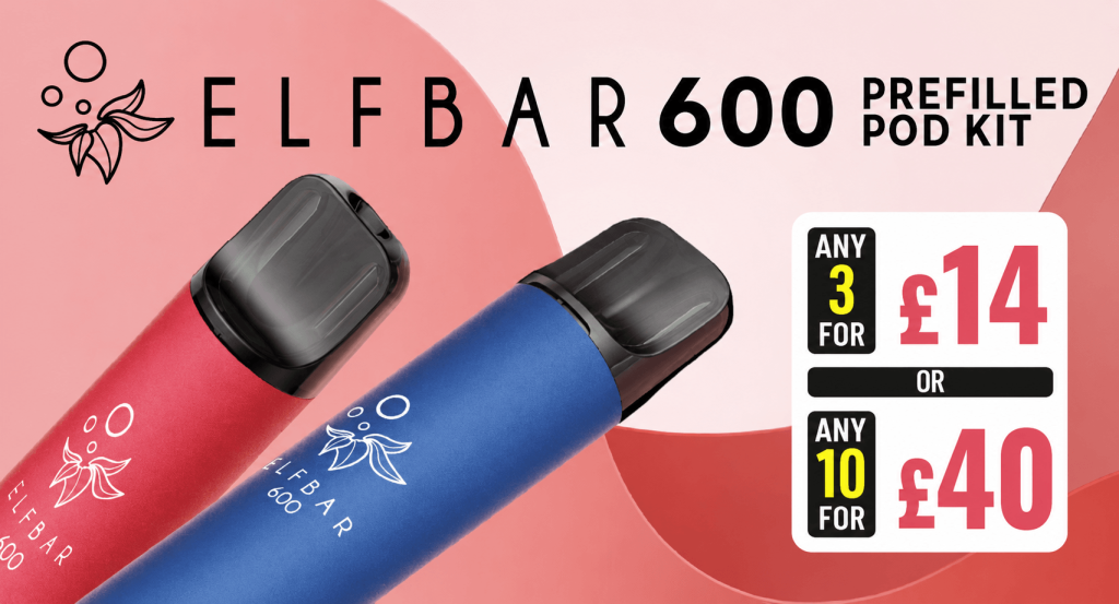 Elf Bar 600 Prefilled Pod Kit homepage button