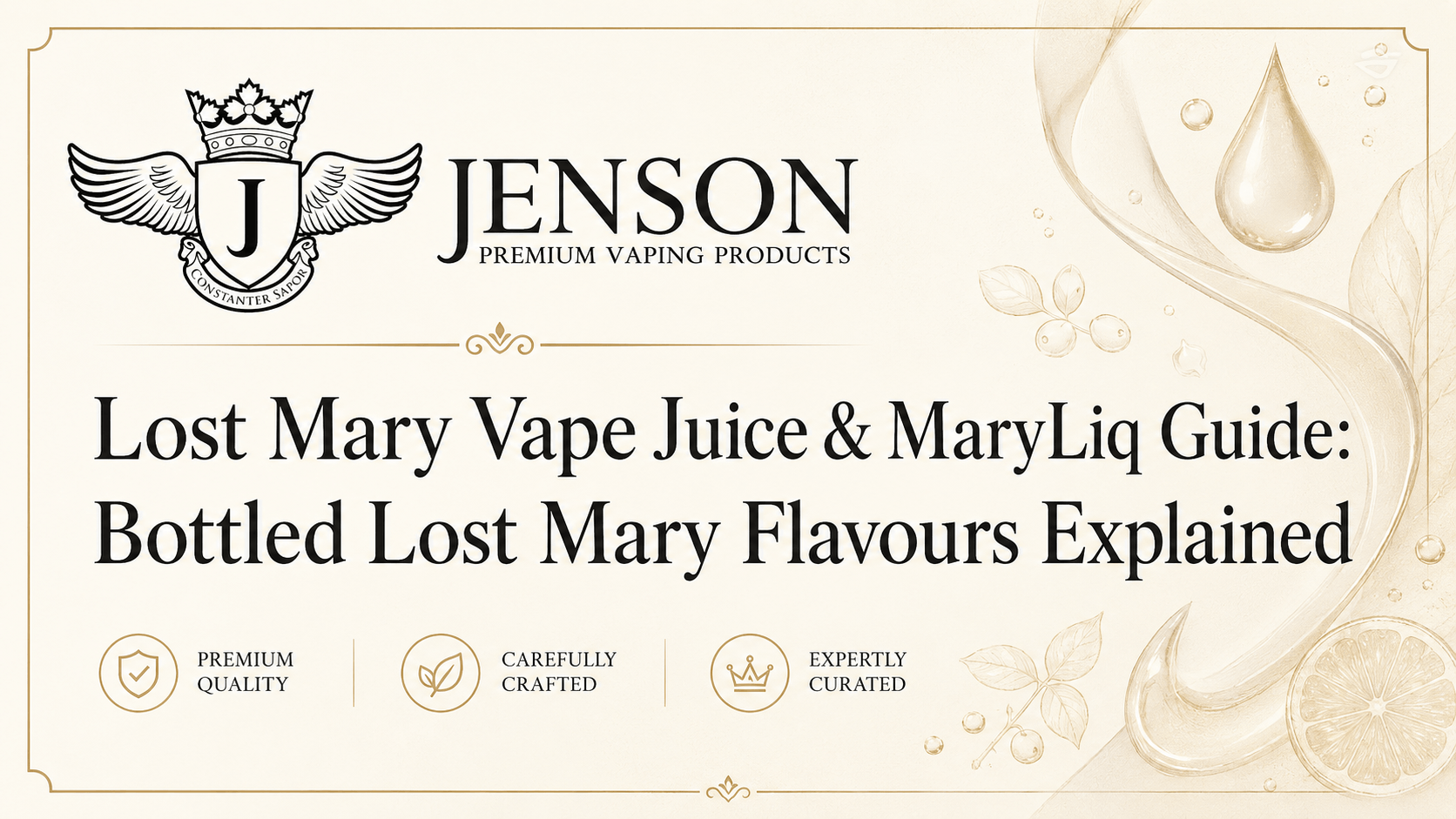 Lost Mary Vape Juice & MaryLiq Guide