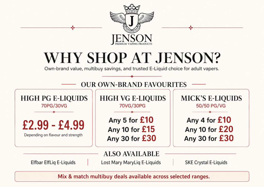 Why shop at Jenson