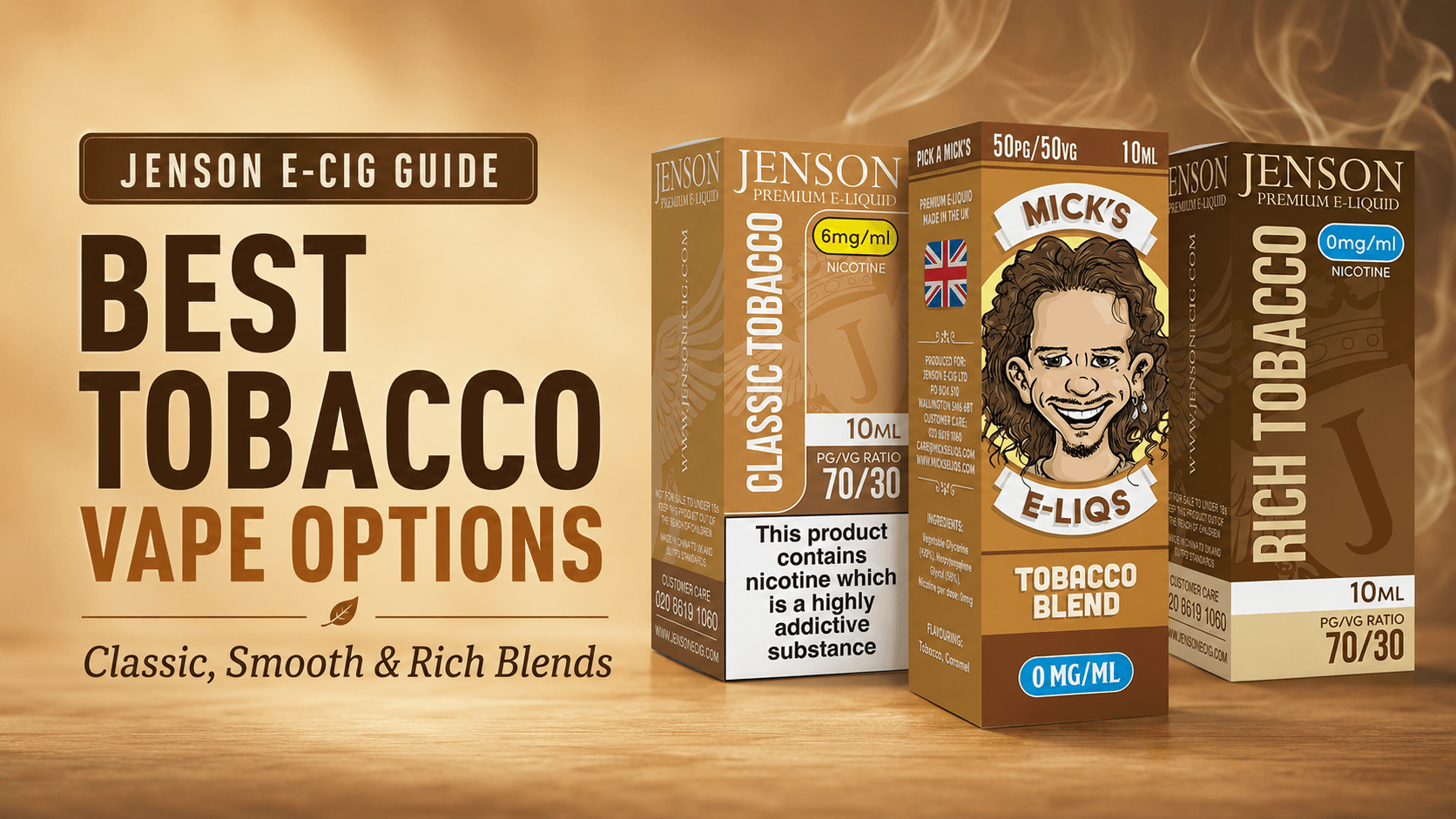 Best Tobacco Vape Options
