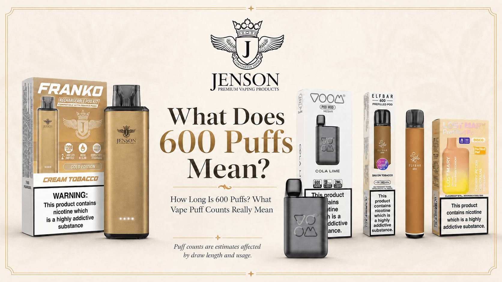 What does 600 Puff Mean