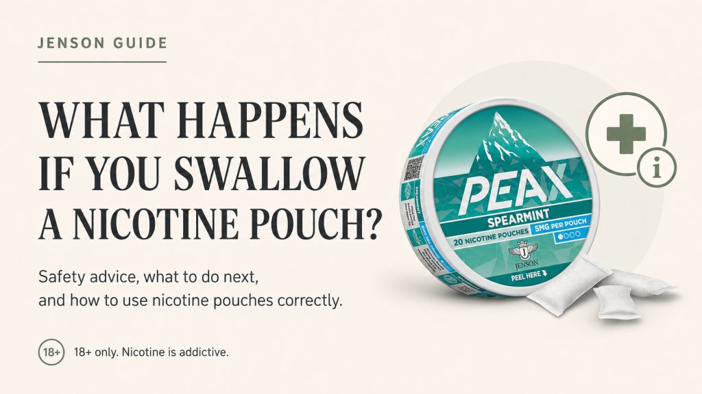 What happens if you swallow a nic pouch