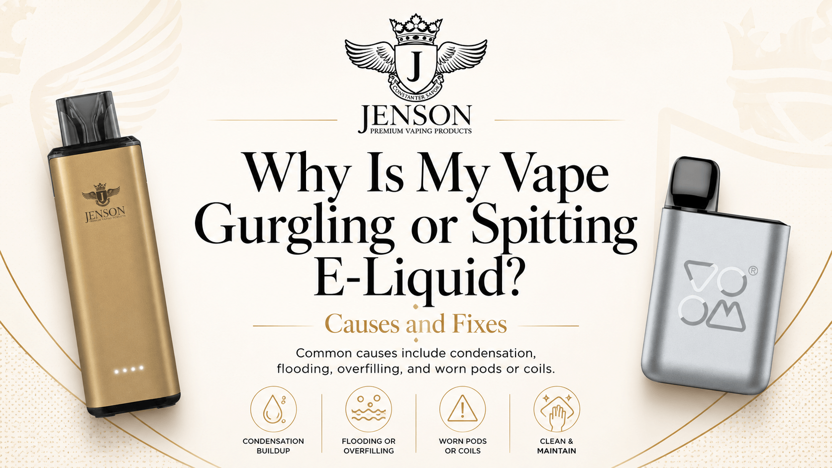 Why is my vape gurgling