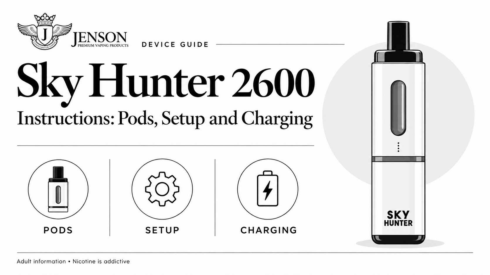 Sky Hunter 2600 Instructions