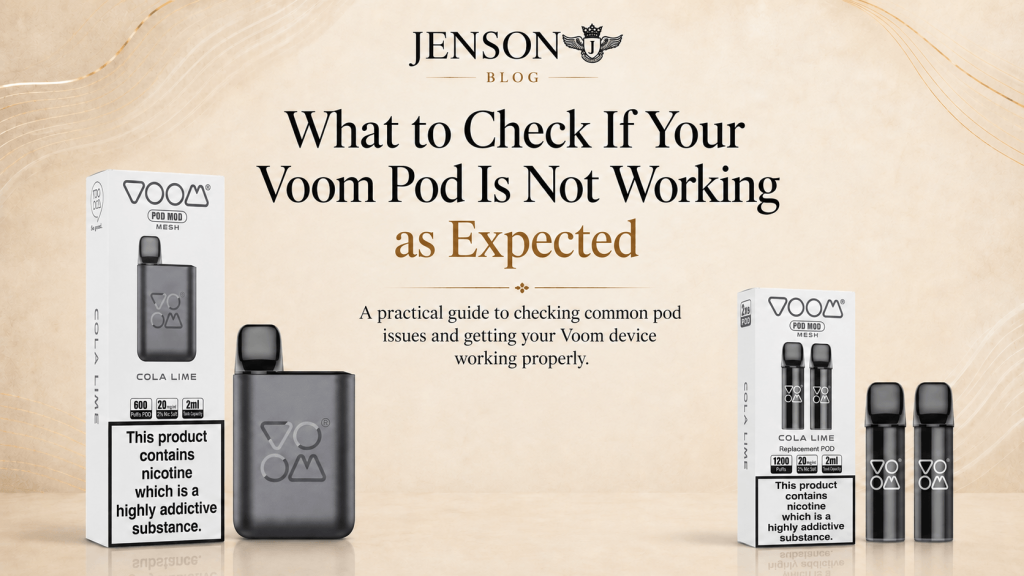 What to check if your voom pod is not working as expected
